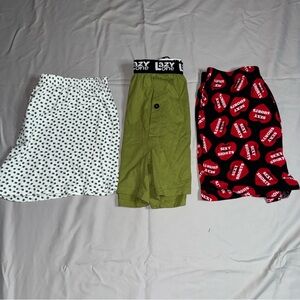 ✨ 3-Pack Lounge / Sleep Boxer Shorts Bundle | L/XL | Funny + Comfy